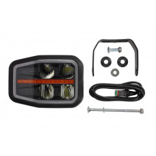 Far L LED manual horizontal with daytime running light insert colour black indicator orange WAS 1334 W188 Far L LED manual horizontal with daytime running light insert colour black indicator orange WAS 1334 W188