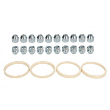 Trusa de montare a jantei de aliaj Fitting kit O 76x671 N M12x15 K21 OPEN 1 kit / 4 wheels - B/N qty 20 MAK MAK 8000000340 Trusa de montare a jantei de aliaj Fitting kit O 76x671 N M12x15 K21 OPEN 1 kit / 4 wheels - B/N qty 20 MAK MAK 8000000340
