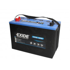 Baterie de alimentare Acumulator EXIDE 12V 100Ah/800A DUAL AGM MARINE/RV L+ borna standard + borna cu filet 330x173x240 B0 agm/aditional - auxiliar/pornire/utilizare multipla EXIDE EP900
