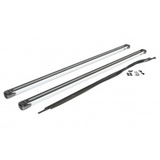 Bara portbagaj, plafon Loading carrier bar 2 pcs aluminium length: 163 cm payload: 91 kg Black extendable 60 cm on each side THULE Slidebar 893000 THULE THU 893000