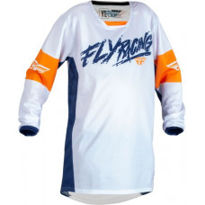 Camasa off-road T-shirt off road FLY RACING YOUTH KINETIC KHAOS colour navy blue/orange/white size YL FLY FLY 376-425YL Camasa off-road T-shirt off road FLY RACING YOUTH KINETIC KHAOS colour navy blue/orange/white size YL FLY FLY 376-425YL