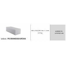 Piese si accesorii pentru elevatoare Polypropylene pad {Polypropylene pad} 340mmx150mmx100mm type: rectangle for lift Manufacturer: universal BOECK PE-900WEISS/GROSS