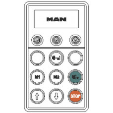 Element reglare, suspensie cu aer Programator reglare inaltime MAN E2000 F2000 F90 UNTERFLUR L2000 M 2000 L M 2000 M WABCO 446 056 127 0