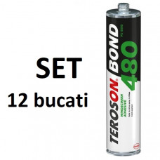 Adeziv pentru sticla TEROSON Adeziv pentru montarea sticlei auto geamuri cartus 310ml timp uscare: 6 hrs TEROSON TER BOND480 310ML K12PCS Adeziv pentru sticla TEROSON Adeziv pentru montarea sticlei auto geamuri cartus 310ml timp uscare: 6 hrs TEROSON TER BOND480 310ML K12PCS