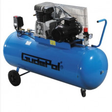 Compresoare Compresor cu piston GUDEPOL serie Blue 3 kW 400V 10 bar eficienta: 560l/min. rezervor: 200L numar cilindri: 2buc GUDEPOL 0XGD49-200-560