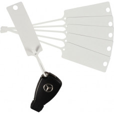 Verificare liste,etichete garaj Keychain 100 pcs colour: white EICHNER E-9208-00716 Verificare liste,etichete garaj Keychain 100 pcs colour: white EICHNER E-9208-00716