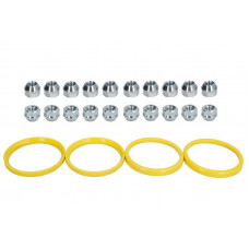 Trusa de montare a jantei de aliaj Fitting kit N 76x661 N M12x125 K19 OPEN 1 kit / 4 wheels - B/N qty 20 MAK MAK 8000000485