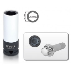 Tubulare si accesorii Tubulara impact Hexagonal 1/2” TOPTUL KABQ1617 Tubulare si accesorii Tubulara impact Hexagonal 1/2” TOPTUL KABQ1617