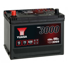 Acumulator Pornire Battery YUASA 12V 72Ah/630A YBX3000 SMF L+ standard 269x174x223 B9 starting YUASA YBX3069 Acumulator Pornire Battery YUASA 12V 72Ah/630A YBX3000 SMF L+ standard 269x174x223 B9 starting YUASA YBX3069