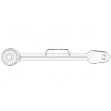 Brat, suspensie roata Rear axle track control arm R rear top vehicles with ABS HONDA CR-V II 2.0/2.2D 09.01-03.07 HONDA 52390-S9A-981