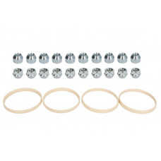 Trusa de montare a jantei de aliaj Fitting kit Y 76x716 N M12x15 K19 OPEN 1 kit / 4 wheels - B/N qty 20 MAK MAK 8000000850 Trusa de montare a jantei de aliaj Fitting kit Y 76x716 N M12x15 K19 OPEN 1 kit / 4 wheels - B/N qty 20 MAK MAK 8000000850