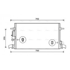 Condensator, climatizare A/C condenser AUDI A6 C5 4.2 11.98-01.05 AVA COOLING AI5324 AVA Condensator, climatizare A/C condenser AUDI A6 C5 4.2 11.98-01.05 AVA COOLING AI5324 AVA