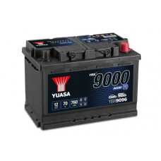 Acumulator Pornire Battery YUASA 12V 70Ah/760A START&STOP AGM YBX9000 AGM Start Stop Plus R+ standard 278x175x246 B13 agm/starting YUASA YBX9096 Acumulator Pornire Battery YUASA 12V 70Ah/760A START&STOP AGM YBX9000 AGM Start Stop Plus R+ standard 278x175x246 B13 agm/starting YUASA YBX9096