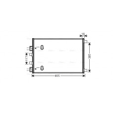 Condensator, climatizare A/C condenser RENAULT GRAND SCENIC II MEGANE II SCENIC II 1.9D/2.0D 11.02- AVA COOLING RT5422 AVA Condensator, climatizare A/C condenser RENAULT GRAND SCENIC II MEGANE II SCENIC II 1.9D/2.0D 11.02- AVA COOLING RT5422 AVA