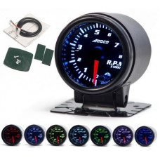 Turometru Rev counter 52mm disc colour neagra backlight colour white glass transparent SPEEDMAX DP-ZE-255 Turometru Rev counter 52mm disc colour neagra backlight colour white glass transparent SPEEDMAX DP-ZE-255
