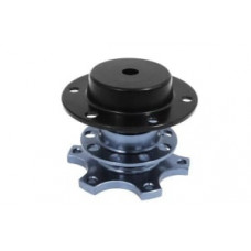 Interior accessories, Steering wheel adapter Quick Release, colour: silver - TURBOWORKS DS-QR-013
