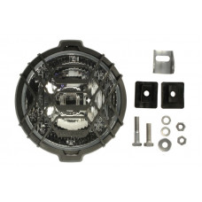 Far faza lunga Universal headlamp L/R long-range H3 12/24V diameter 160mm depth: 66mm transparent metal/plastic neagra grille WESEM HO1.00701.00