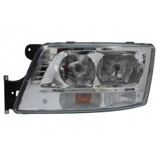 Far Headlamp L 2*H7/2*LED/PY21W electric with motor with daytime running light insert colour: chromium-plated MAN TGX I 09.16-09.21 ZKW 640.07-000.95 Far Headlamp L 2*H7/2*LED/PY21W electric with motor with daytime running light insert colour: chromium-plated MAN TGX I 09.16-09.21 ZKW 640.07-000.95