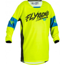 Tricou Camasa off road FLY RACING YOUTH KINETIC KHAOS culoare negru albastru fluorescent galben marimea YS 376 422YS Tricou Camasa off road FLY RACING YOUTH KINETIC KHAOS culoare negru albastru fluorescent galben marimea YS 376 422YS