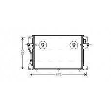 Condensator, climatizare A/C condenser VOLVO 850 C70 I S70 V70 I XC70 I 2.0-2.5D 06.91-10.05 AVA COOLING VO5077 AVA Condensator, climatizare A/C condenser VOLVO 850 C70 I S70 V70 I XC70 I 2.0-2.5D 06.91-10.05 AVA COOLING VO5077 AVA