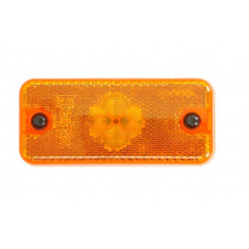Lumina de clarificare Vignal dreptunghiular portocaliu lampa de pozitie 2xLED-24V 110x50x18mm VIGNAL VAL198650