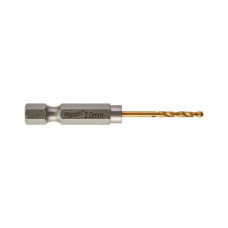 Burghiu Drill bit roller / spiral HSS-Co 1 pcs drill bit diameter: 2mm total length: 60mm intended use material: steel MILWAUKEE 48894703 Burghiu Drill bit roller / spiral HSS-Co 1 pcs drill bit diameter: 2mm total length: 60mm intended use material: steel MILWAUKEE 48894703
