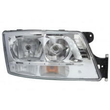 Far Headlamp R 2*H7/2*LED/PY21W electric with motor with daytime running light insert colour: chromium-plated MAN TGX I 09.16-09.21 ZKW 640.08-000.95 Far Headlamp R 2*H7/2*LED/PY21W electric with motor with daytime running light insert colour: chromium-plated MAN TGX I 09.16-09.21 ZKW 640.08-000.95