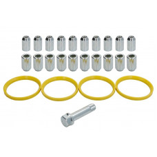 Trusa de montare a jantei de aliaj Fitting kit N 76x661 N STAR M12x125 + STAR TOOL K19 1 kit / 4 wheels - B/N qty 20 MAK MAK 8000000487