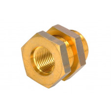 Cap de cuplare Montare TEKALAN Adaptor/Reductie/Bulkhead M18x15 metal cantitate: 1buc cu piulita SIRIT 27533 Cap de cuplare Montare TEKALAN Adaptor/Reductie/Bulkhead M18x15 metal cantitate: 1buc cu piulita SIRIT 27533