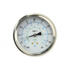 Unelte pentru intretinerea sistemului de A/C TEXA manometru niskiego cisNUnia LP- 1/15 bar -seria 6xx si 710R TEXA TEX 74350113 Unelte pentru intretinerea sistemului de A/C TEXA manometru niskiego cisNUnia LP- 1/15 bar -seria 6xx si 710R TEXA TEX 74350113