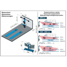 "Sistem masurare directie Dispozitiv de aliniere a rotilor 3D 3D C880 cleme: 11""-21"" groapa de inspectie: si elevator si canal inspectie comunicare: wireless fara calculator monitor imprimanta" MAGNETI MARELLI 007960009905 "Sistem masurare directie Dispozitiv de aliniere a rotilor 3D 3D C880 cleme: 11""-21"" groapa de inspectie: si elevator si canal inspectie comunicare: wireless fara calculator monitor imprimanta" MAGNETI MARELLI 007960009905