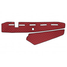 Material pentru plansa de bord Covoras de bord gaura senzorului de proximitate rosu Piele matlasata EKO ECO-LEATHER Q VOLVO FH II FH16 II 03.14- F-CORE F-CORE FD09 RED Material pentru plansa de bord Covoras de bord gaura senzorului de proximitate rosu Piele matlasata EKO ECO-LEATHER Q VOLVO FH II FH16 II 03.14- F-CORE F-CORE FD09 RED