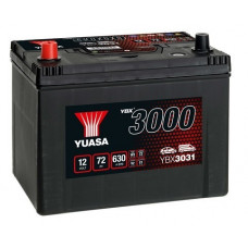 Acumulator Pornire Battery YUASA 12V 72Ah/630A YBX3000 SMF L+ standard 260x174x225 B00 starting YUASA YBX3031 Acumulator Pornire Battery YUASA 12V 72Ah/630A YBX3000 SMF L+ standard 260x174x225 B00 starting YUASA YBX3031