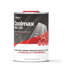 Uleiuri pt instalatia de climatizare Vehicle A/C system oil PAG 150 1L 1 pcs coolant type: R1234yf/R134a PAG 150 a/C station model: wszystkie modele MATRIX LUBRICANTS COOLMAX PAG 150 1L Uleiuri pt instalatia de climatizare Vehicle A/C system oil PAG 150 1L 1 pcs coolant type: R1234yf/R134a PAG 150 a/C station model: wszystkie modele MATRIX LUBRICANTS COOLMAX PAG 150 1L