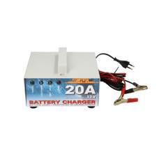Aparat de incarcat bateria de acumulatori Incarcator 12V max curent de varf 20A cu carcasa metalica cu protectie electronica przed przeladowaniem akumulatora MTM-20M Aparat de incarcat bateria de acumulatori Incarcator 12V max curent de varf 20A cu carcasa metalica cu protectie electronica przed przeladowaniem akumulatora MTM-20M