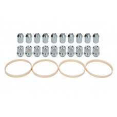 Trusa de montare a jantei de aliaj Fitting kit Y 76x716 N 1/2 UNF K19 CLOSED 1 kit / 4 wheels - B/N qty 20 MAK MAK 8000000856 Trusa de montare a jantei de aliaj Fitting kit Y 76x716 N 1/2 UNF K19 CLOSED 1 kit / 4 wheels - B/N qty 20 MAK MAK 8000000856