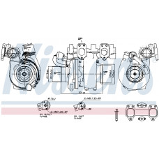 Turbocompresor Turbocharger with fitting kit DAF CF 85 XF 105 BOVA JONKHEERE MAGIQ SYNERGY IRIZAR I6 PB SOLARIS VACANZA TEMSA SAFARI SAFIR SAFIR PLUS VAN HOOL T MX-13340/MX300/MX340 10.05- NISSENS NIS 93335 Turbocompresor Turbocharger with fitting kit DAF CF 85 XF 105 BOVA JONKHEERE MAGIQ SYNERGY IRIZAR I6 PB SOLARIS VACANZA TEMSA SAFARI SAFIR SAFIR PLUS VAN HOOL T MX-13340/MX300/MX340 10.05- NISSENS NIS 93335