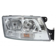 Farul departe R 2*H7 2*LED PY21W manual with daytime running light insert colour chromium plated fits MAN TGX I 0916 0921 ZKW 64006 00095 Farul departe R 2*H7 2*LED PY21W manual with daytime running light insert colour chromium plated fits MAN TGX I 0916 0921 ZKW 64006 00095