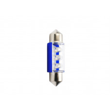 Bec incandescent LED light bulb LED 2pcs C5W 12V max. 037W light colour blue socket type SV85-8 length: 36mm no road approval for vehicles without CAN-Bus M-TECH LB023B Bec incandescent LED light bulb LED 2pcs C5W 12V max. 037W light colour blue socket type SV85-8 length: 36mm no road approval for vehicles without CAN-Bus M-TECH LB023B