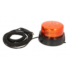 Girofar Rotating beacon yellow 12/24V magnetic fixing one program plug spiral cable length 7m WAS 866.2 W126 Girofar Rotating beacon yellow 12/24V magnetic fixing one program plug spiral cable length 7m WAS 866.2 W126