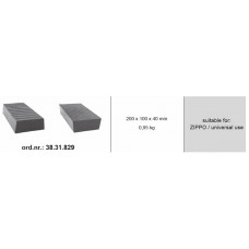 Tampon cric hidraulic Rubber pad {Rubber pad} type: rectangle for lift Manufacturer: universal / ZIPPO BOECK 38.31.829 Tampon cric hidraulic Rubber pad {Rubber pad} type: rectangle for lift Manufacturer: universal / ZIPPO BOECK 38.31.829