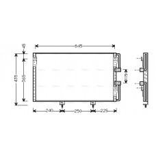 Condensator, climatizare A/C condenser LEXUS LS 4.0 12.94-12.00 AVA COOLING TO5226 AVA Condensator, climatizare A/C condenser LEXUS LS 4.0 12.94-12.00 AVA COOLING TO5226 AVA