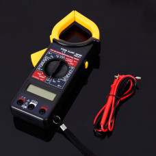 Clampmetru digital cu afisaj LCD, cu husa inclusa (multimetru digital) Clampmetru digital cu afisaj LCD, cu husa inclusa (multimetru digital)