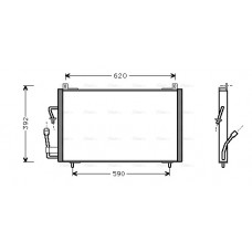 Condensator, climatizare A/C condenser PEUGEOT 406 1.6-3.0 11.95-12.04 AVA COOLING PE5182 AVA Condensator, climatizare A/C condenser PEUGEOT 406 1.6-3.0 11.95-12.04 AVA COOLING PE5182 AVA