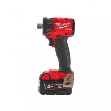 Pistol de impact pneumatic sursa de alimentare: pe baterii M18 FIW2P12-502X patrat exterior 1/2 cuplu maxim: 34 / 102 / 203 / 339Nm 18V 2 x 5Ah impachetare: valiza baterie inclusa incarcator in MILWAUKEE 4933478447