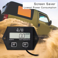 Contor orar cu afisaj LCD pentru motoarele in 2T si 4T pe benzina, ATV, Tractor, Utilaje agricole Contor orar cu afisaj LCD pentru motoarele in 2T si 4T pe benzina, ATV, Tractor, Utilaje agricole
