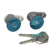 Set cilindru inchidere Blocare 2xinsert + taste RENAULT TWINGO I TWINGO I/HATCHBACK 03.93-06.12 AKUSAN LCCF 01262