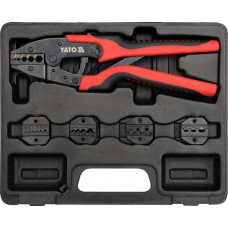 Set Cleste Sertizat Conectori 6Buc YATO YT-2245 Set Cleste Sertizat Conectori 6Buc YATO YT-2245