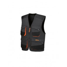 Imbracaminte de protectie si de lucru vesta marime: XL material: bumbac / fibra de poliester gramaj: 260g/m² culoare: gri/portocaliu BETA BE7907G/XL Imbracaminte de protectie si de lucru vesta marime: XL material: bumbac / fibra de poliester gramaj: 260g/m² culoare: gri/portocaliu BETA BE7907G/XL