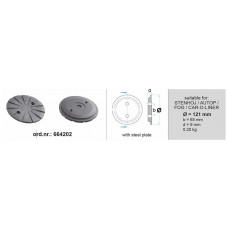 Tampon cric hidraulic Rubber pad {Rubber pad} 121mmx65mmx9mm type: circle BOECK 664202 Tampon cric hidraulic Rubber pad {Rubber pad} 121mmx65mmx9mm type: circle BOECK 664202